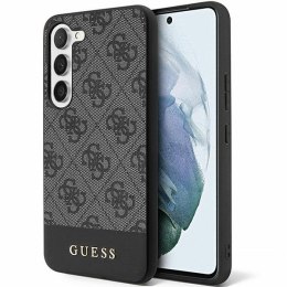 Guess GUHCS24SG4GLGR S24 S921 czarny/black hardcase 4G Stripe Collection