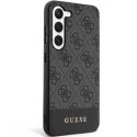 Guess GUHCS24SG4GLGR S24 S921 czarny/black hardcase 4G Stripe Collection