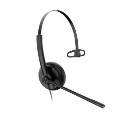 Słuchawki nauszne z mikrofonem YEALINK 1308046 (1.2m /USB 2.0 wtyk/Czarny)