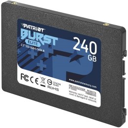 Dysk SSD PATRIOT Burst Elite 240 GB Burst Elite (2.5″ /240 GB /SATA III (6 Gb/s) /450MB/s /320MB/s)