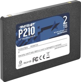 Dysk SSD PATRIOT P210 2 TB P210 (2.5″ /2 TB /SATA III (6 Gb/s) /520MB/s /430MB/s)