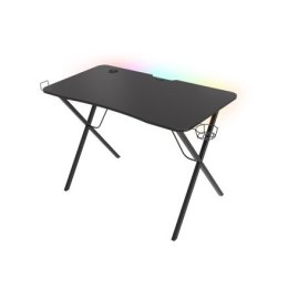 Biurko Genesis Holm 200 RGB z ergonomicznymi narożnikami prostokątnymi