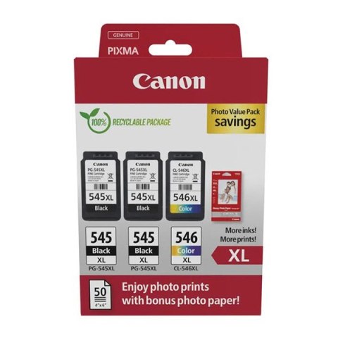 Canon oryginalny ink / tusz PG-545XL/CL-546XL, 8286B013, black/color, Multi-pack