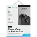 UNIQ Optix Clear Camera Lens Protector iPhone 15 6.1" / 15 Plus 6.7" szkło na obiektyw aparatu z aplikatorem