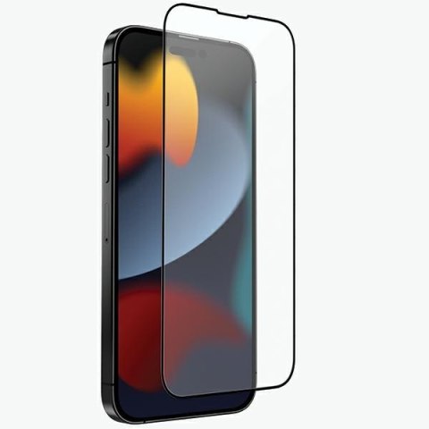 UNIQ Optix Matte iPhone 14 6.1" matowe szkło hartowane z aplikatorem