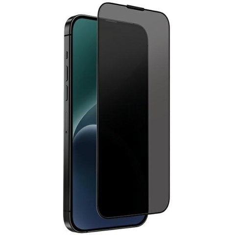 UNIQ Optix Privacy iPhone 15 Plus 6.7" prywatyzujące szkło hartowane z aplikatorem