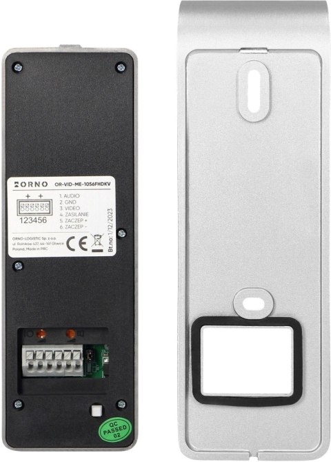 Wideodomofon ORNO OR-VID-ME-1056FHD/B