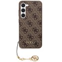 Guess GUHCSA35GF4GBR A35 A356 brązowy/brown hardcase 4G Charms Collection