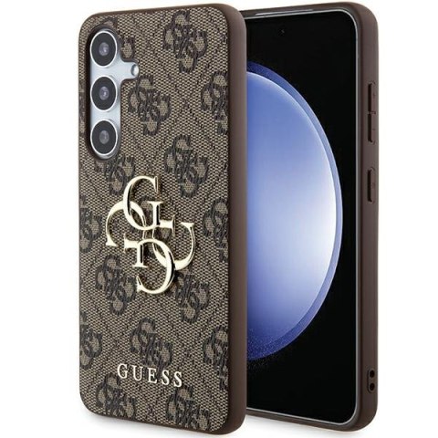 Guess GUHCSA554GMGBR A55 A556 brązowy/brown hardcase 4G Big Metal Logo