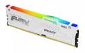 Pamięć DDR5 Fury Beast RGB 32GB(2*16GB)/6000 CL40 biała