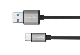 Kabel USB wtyk 3.0V - wtyk typu C 5 Gbps 1m Kruger&amp;Matz Basic