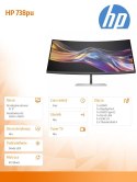 Monitor Pro seria 7 37.5 cala WQHD+ Thunderbolt 4 - 738pu