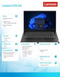 Laptop V14 G4 83A0005WPB W11Pro i5-13420H/8GB/512GB/INT/14.0 FHD/Business Black/3YRS OS