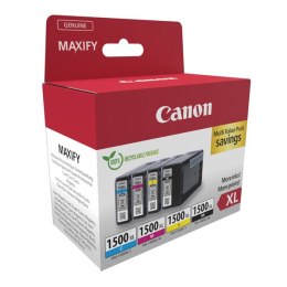 Canon oryginalny ink / tusz PGI-1500XL BK/C/M/Y MULTI, 9182B010, CMYK, 780s