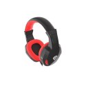 GENESIS ARGON 110 Gaming Headset, nauszny, przewodowy, mikrofon, czarny/czerwony | Genesis | ARGON 110 | przewodowy | nauszny