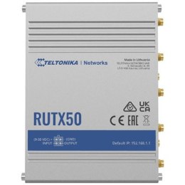 INDUSTRIAL 5G ROUTER | RUTX50 | 802.11ac | 867 Mbit/s | 10/100/1000 Mbps Mbit/s | Ethernet LAN (RJ-45) ports 5 | Mesh Support Ye