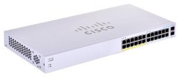 CBS110 UNMANAGED 24-PORT GE/PARTIAL POE 2X1G SFP SHARED