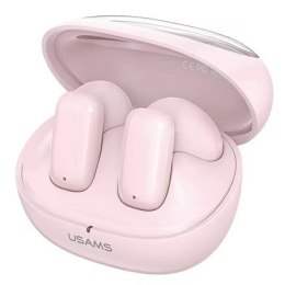 USAMS Słuchawki Bluetooth 5.3 TWS TD Series bezprzewodowe różowy/pink BHUTD03 (TD22)