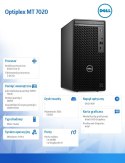 Komputer Optiplex MT/Core i5-14500/16GB/512GB SSD/Integrated/DVD RW/No Wifi/Kb/Mouse/W11Pro