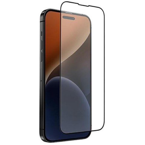 UNIQ Optix Matte iPhone 15 6.1" / 14 Pro 6.1" matowe szkło hartowane z aplikatorem