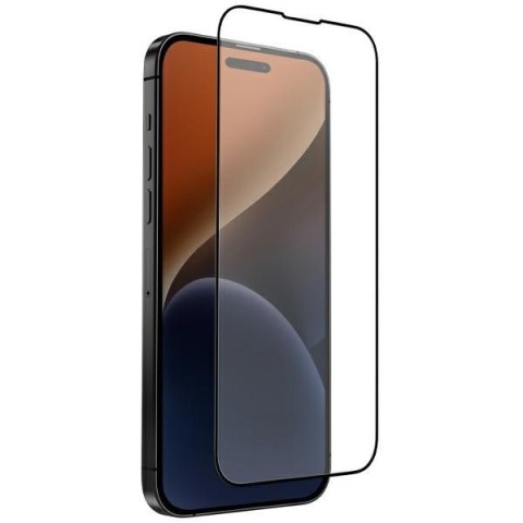 UNIQ Optix Matte iPhone 15 Plus 6.7" / 14 Pro Max 6.7" matowe szkło hartowane z aplikatorem