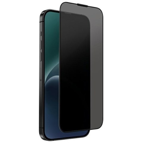 UNIQ Optix Privacy iPhone 15 Pro Max 6.7" prywatyzujące szkło hartowane z aplikatorem