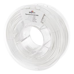 Spectrum 3D filament, S-Flex 90A, 1,75mm, 250g, 80261, polar white