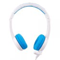 Słuchawki nauszne z mikrofonem BUDDYPHONE School+ (1.4m /3.5 mm wtyk/Biało-niebieski)