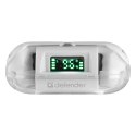 Defender Twins 916, słuchawki z mikrofonem, regulacja głośności, biała, douszne, BT 5.0, TWS, etui z ładowarką typ bluetooth