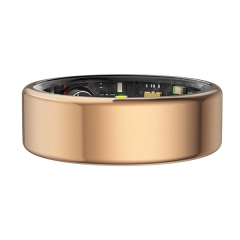 Smart RING złoty, pomiar ciśnienia, tętno, monitorowanie snu, 10", Powerton