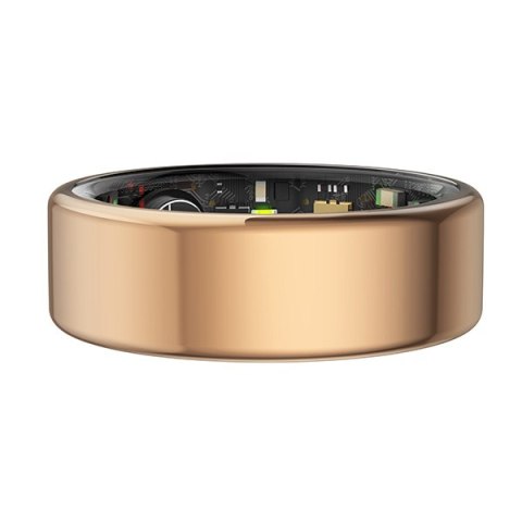 Smart RING złoty, pomiar ciśnienia, tętno, monitorowanie snu, 8", Powerton