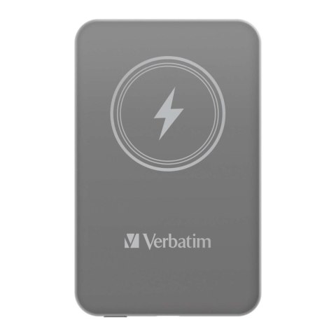 Powerbank Verbatim Charge 'n' Go Magnetic Wireless 10000mAh USB-C PD 3.0 Grey