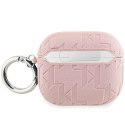 Karl Lagerfeld KLA3PGCHPP AirPods 3 cover różowy/pink Monogram Choupette Head