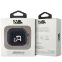 Karl Lagerfeld KLA3PGKCPK AirPods 3 cover czarny/black Monogram Karl & Choupette Head