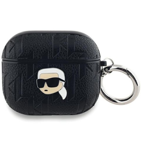 Karl Lagerfeld KLA3PGKIPK AirPods 3 cover czarny/black Monogram Karl Head