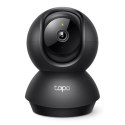 TP-link IP kamera Tapo C211, Full HD, Wifi 2.4 GHz, czarna, 360 st, tryb nocny, alarm, detekcja ruchu
