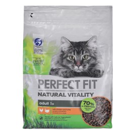 PERFECT FIT Adult Natural Vitality Kurczak z indykiem - sucha karma dla kota - 2.4 kg