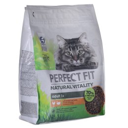 PERFECT FIT Adult Natural Vitality Kurczak z indykiem - sucha karma dla kota - 2.4 kg