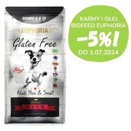 BIOFEED Euphoria G-F psy MINI&SMALL wołowina 12kg