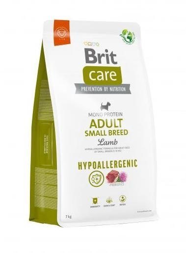 BRIT Care Mono Protein Hypoallergenic Adult Małe rasy Jagnięcina z ryżem - sucha karma dla psa - 7 kg