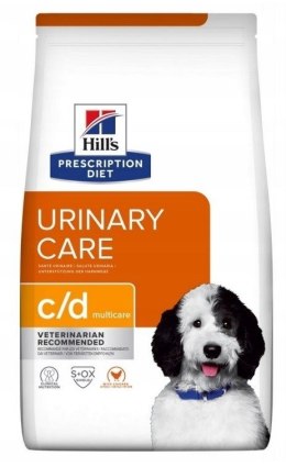 HILL'S Prescription Diet Urinary Care c/d Multicare Canine - sucha karma dla psa - 4 kg