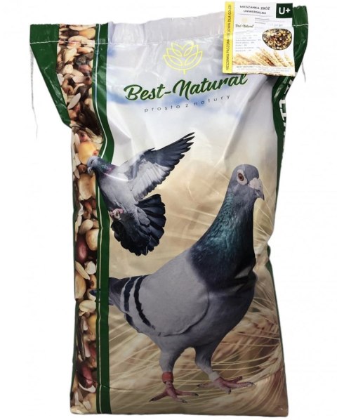 BEST-NATURAL uniwersalna mieszanka sezonowa - karma dla gołębi - 25kg