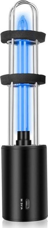 PROMEDIX LAMPA BAKTERIOBÓJCZA STERYLIZACYJNA 2W1 OZONE/UV-C CZARNA PR-210 B