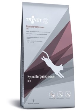 TROVET Hypoallergenic IRD z owadami - sucha karma dla kota - 3 kg