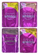 WHISKAS Drobiowa uczta w galaretce - mokra karma dla kota - 80x85 g