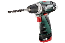 METABO WIERTARKO-WKRĘTARKA 12V 34/17Nm 2x2,0Ah WALIZKA POWERMAXX BS BASIC