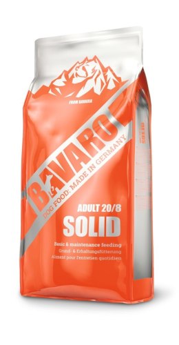 Josera Bavaro Solid Adult 20/8 - karma dla psów dorosłych - 18 kg