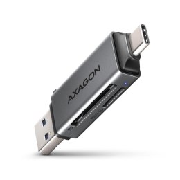 Zewntrzny czytnik kart Axagon USB 3.2 Gen1 Type-C lub Type-A do SD/microSD