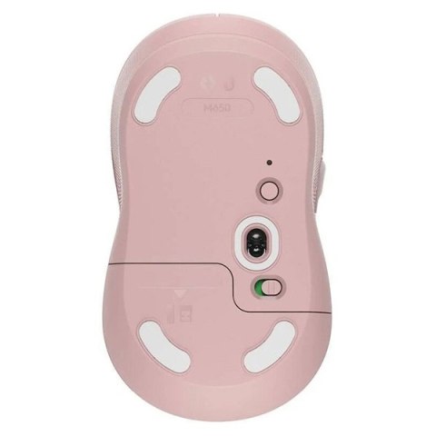 Mysz bezprzewodowa, Logitech M650, różowa, optyczna, 2000DPI
