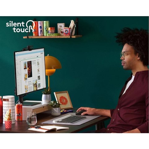 Mysz bezprzewodowa, Logitech M650, szara, optyczna, 2000DPI